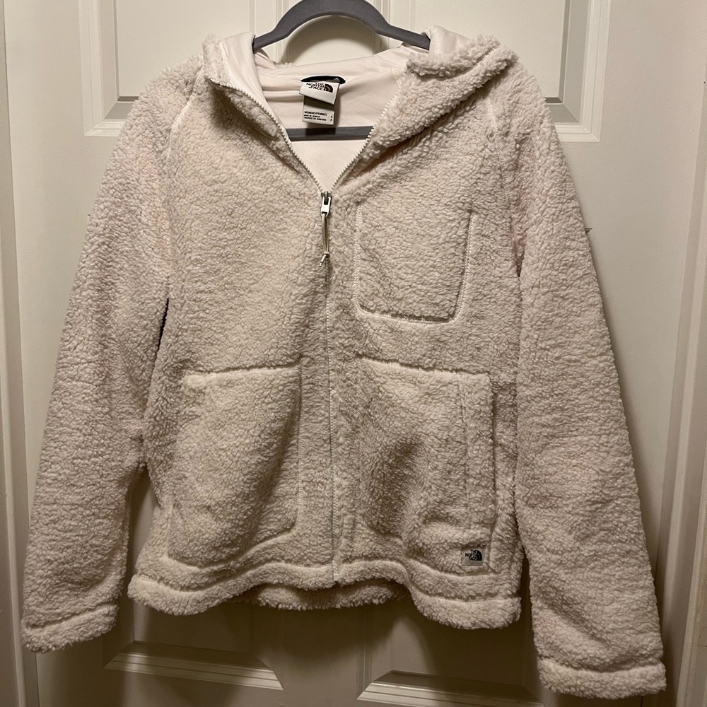 Cream The North Face Women's Sherpa Full Zip